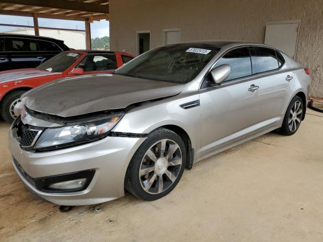 5XXGR4A65DG103725 - 2013 KIA OPTIMA SX SILVER photo 1