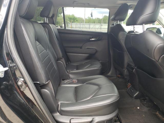 5TDGZRBH3MS123631 - 2021 TOYOTA HIGHLANDER XLE BLACK photo 11