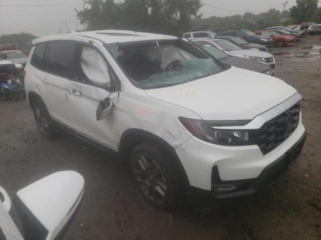 5FNYF8H54PB018173 - 2023 HONDA PASSPORT EXL Blanco foto 4