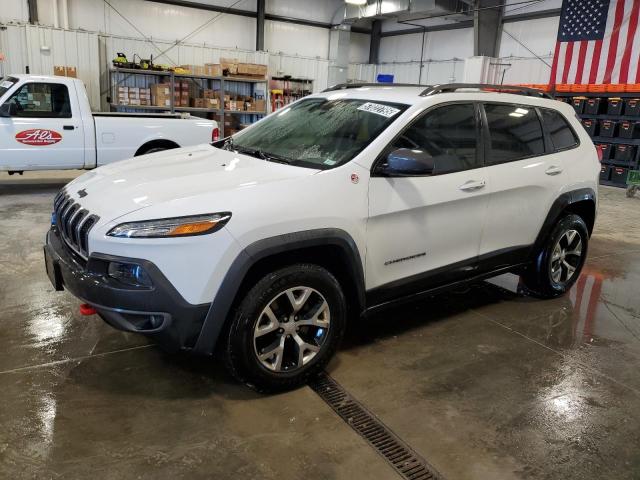 1C4PJMBS7HD225005 - 2017 JEEP CHEROKEE TRAILHAWK WHITE photo 1