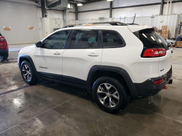 1C4PJMBS7HD225005 - 2017 JEEP CHEROKEE TRAILHAWK WHITE photo 2