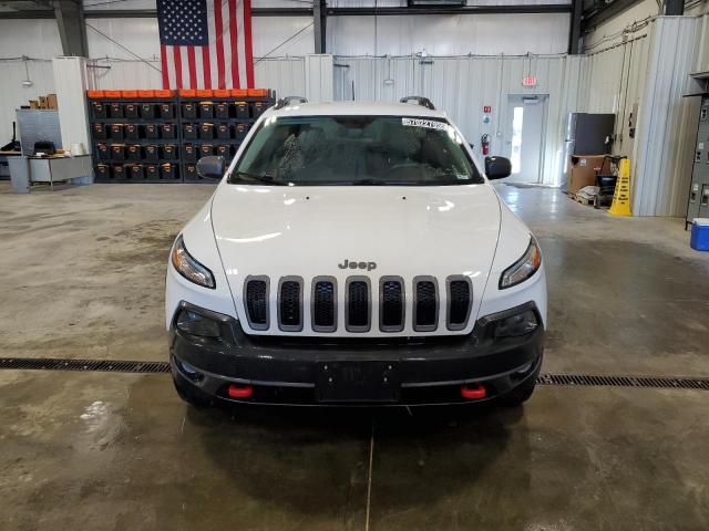 1C4PJMBS7HD225005 - 2017 JEEP CHEROKEE TRAILHAWK WHITE photo 5
