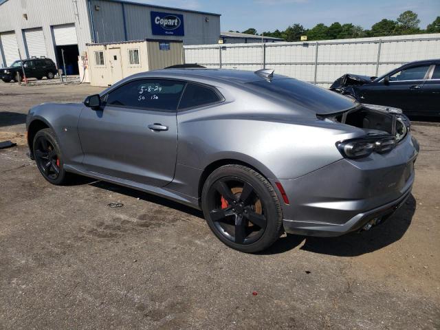 1G1FH1R72K0155895 - 2019 CHEVROLET CAMARO SS GRAY photo 2