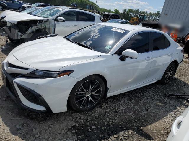 4T1T11AK3PU827067 - 2023 TOYOTA CAMRY SE NIGHT SHADE WHITE photo 1