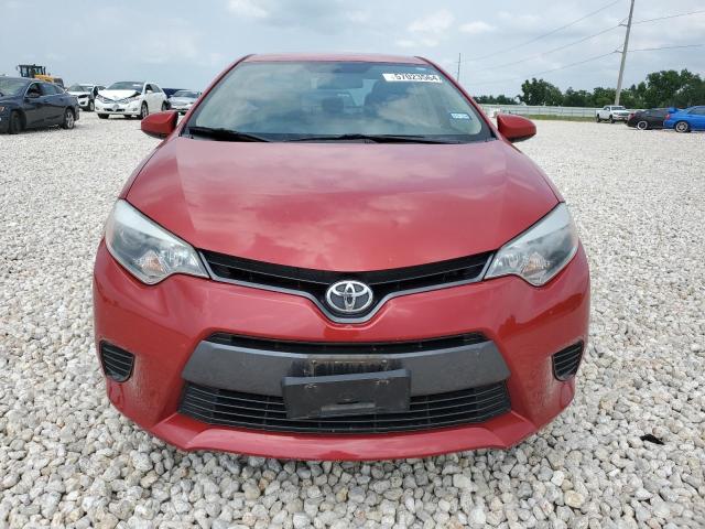 5YFBURHE2GP463971 - 2016 TOYOTA COROLLA L RED photo 5