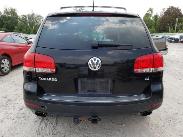 WVGZM77LX6D040393 - 2006 VOLKSWAGEN TOUAREG 4.2 BLACK photo 6