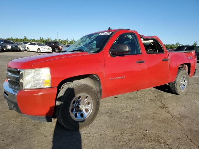 3GCPKREA2BG299004 - 2011 CHEVROLET SILVERADO K1500 LS RED photo 1