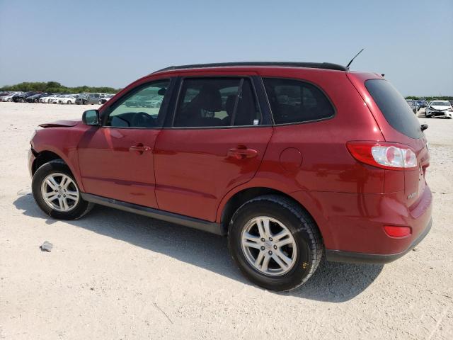 5XYZGDAB3BG056103 - 2011 HYUNDAI SANTA FE GLS RED photo 2