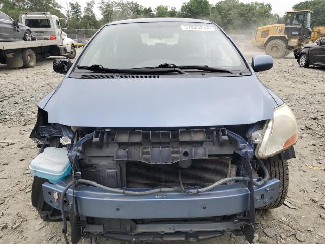 JTDBT903281210944 - 2008 TOYOTA YARIS BLUE photo 5