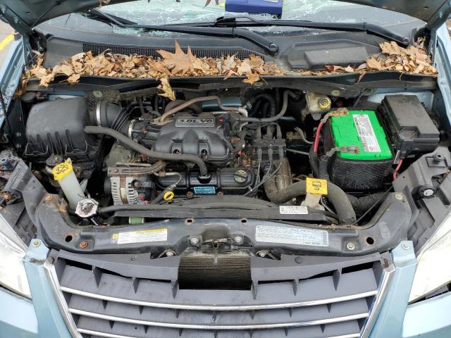 2A4RR5D15AR113229 - 2010 CHRYSLER TOWN & COU TOURING TURQUOISE photo 12