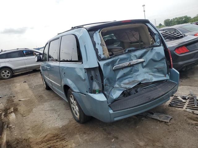 2A4RR5D15AR113229 - 2010 CHRYSLER TOWN & COU TOURING TURQUOISE photo 2