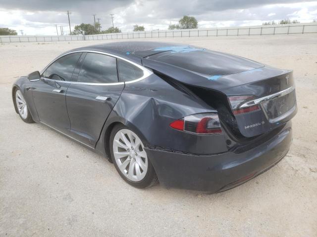 5YJSA1E10HF219129 - 2017 TESLA MODEL S Boz foto 2