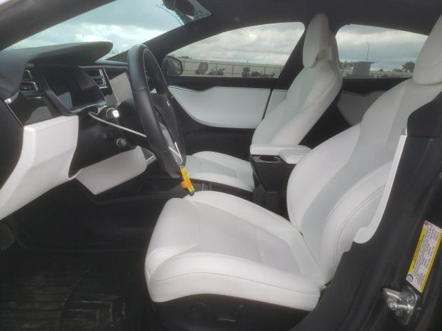 5YJSA1E10HF219129 - 2017 TESLA MODEL S Boz foto 7