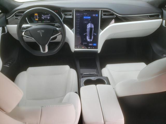 5YJSA1E10HF219129 - 2017 TESLA MODEL S Boz foto 8