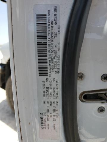 3C63R3HL1FG648512 - 2015 RAM 3500 SLT WHITE photo 12