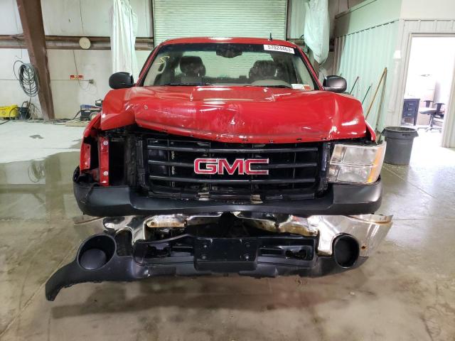 2GTEK19C081309650 - 2008 GMC SIERRA K1500 RED photo 5