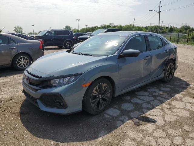 SHHFK7H77HU207284 - 2017 HONDA CIVIC EXL GRAY photo 1