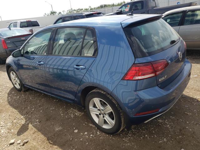 3VWG57AUXKM035202 - 2019 VOLKSWAGEN GOLF S BLUE photo 2