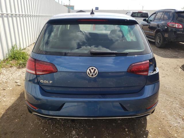 3VWG57AUXKM035202 - 2019 VOLKSWAGEN GOLF S BLUE photo 6