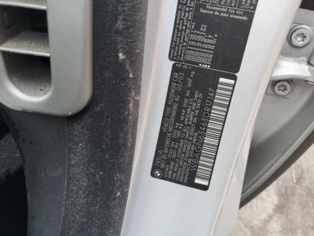 WBAGN63463DR17147 - 2003 BMW 7 SERIES LI SILVER photo 12