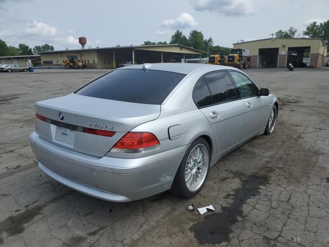 WBAGN63463DR17147 - 2003 BMW 7 SERIES LI SILVER photo 3