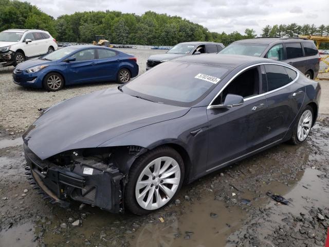 5YJSA1E2XJF276193 - 2018 TESLA MODEL S Գրաֆիտ լուսանկար 1