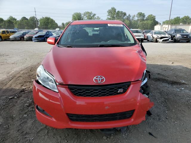 2T1KE4EE4AC043169 - 2010 TOYOTA COROLLA MA S RED photo 5