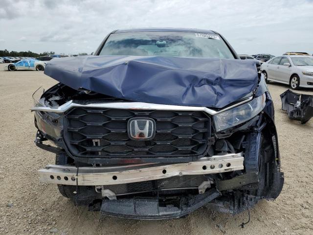 5FNYF7H52NB004442 - 2022 HONDA PASSPORT EXL BLUE photo 5