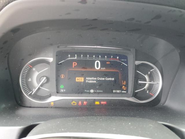 5FNYF7H52NB004442 - 2022 HONDA PASSPORT EXL BLUE photo 9