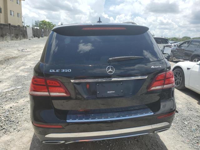 4JGDA5HB7HA939844 - 2017 MERCEDES-BENZ GLE 350 4MATIC BLACK photo 6