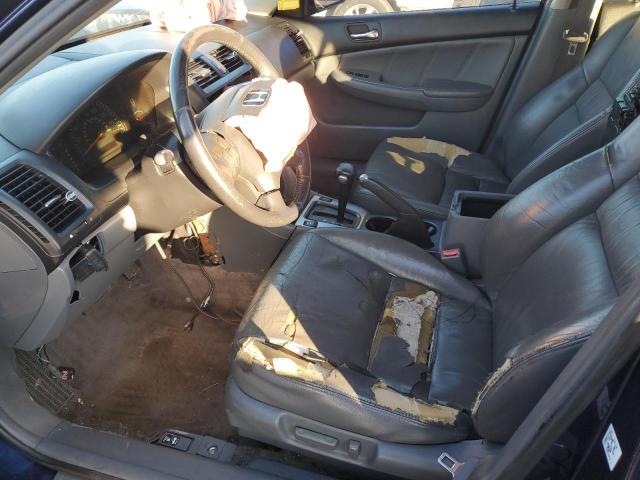 JHMCM56603C070819 - 2003 HONDA ACCORD EX BLUE photo 7