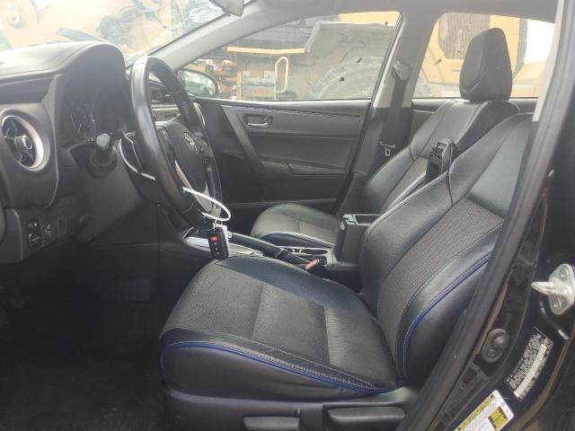 2T1BURHE2JC123579 - 2018 TOYOTA COROLLA L BLACK photo 7