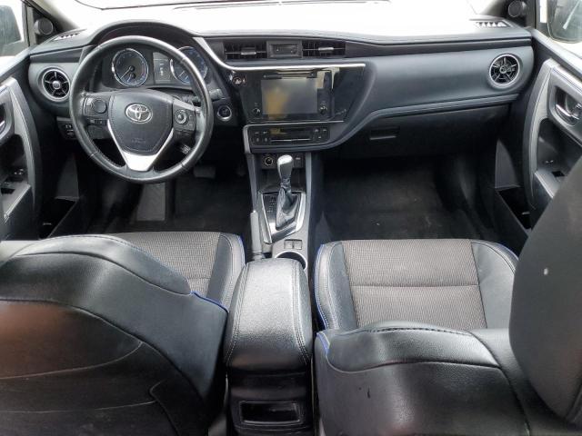 2T1BURHE2JC123579 - 2018 TOYOTA COROLLA L BLACK photo 8