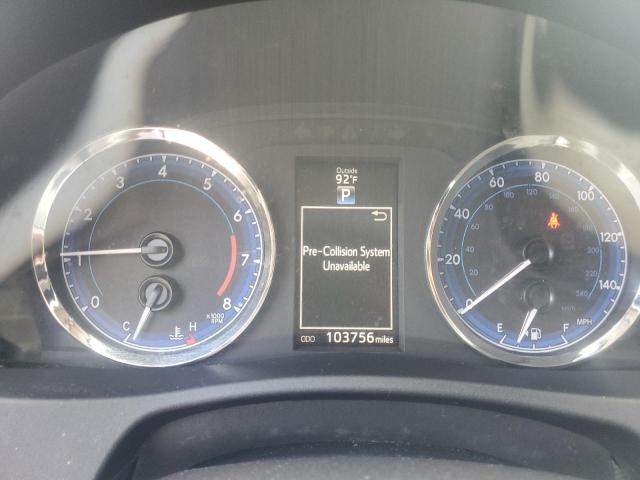 2T1BURHE2JC123579 - 2018 TOYOTA COROLLA L BLACK photo 9