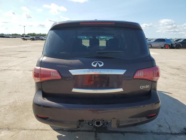 JN8AZ2ND9E9750604 - 2014 INFINITI QX80 PURPLE photo 6