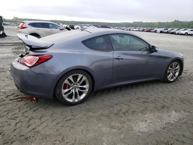 KMHHU6KJXDU113237 - 2013 HYUNDAI GENESIS 3.8L GRAY photo 3