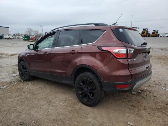 1FMCU0HD1JUC88075 - 2018 FORD ESCAPE SEL მუქწითელი ფოტო 2