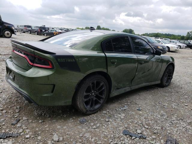 2C3CDXCT3MH661317 - 2021 DODGE CHARGER R/T GREEN photo 3