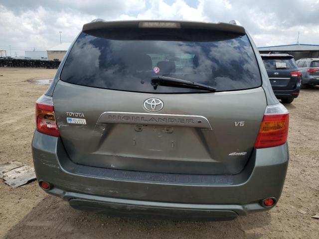 JTEES43A382109706 - 2008 TOYOTA HIGHLANDER SPORT GREEN photo 6