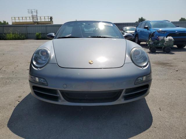 WP0CB29916S765350 - 2006 PORSCHE 911 CARRERA S CABRIOLET GRAY photo 5