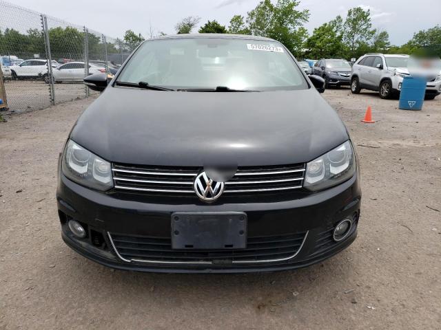 WVWFW7AH9CV009566 - 2012 VOLKSWAGEN EOS LUX 黑色 照片 5
