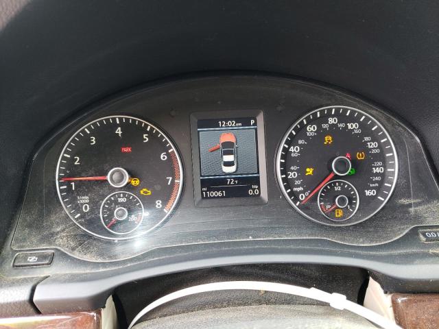 WVWFW7AH9CV009566 - 2012 VOLKSWAGEN EOS LUX 黑色 照片 9