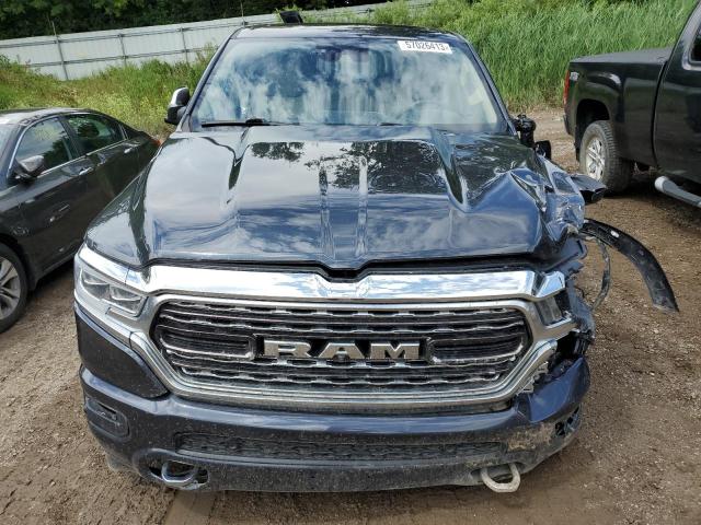 1C6SRFHT2KN745314 - 2019 RAM 1500 LIMITED BLUE photo 5