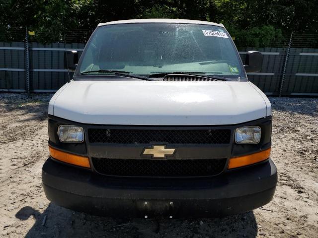 1GCWGFCA2E1161531 - 2014 CHEVROLET EXPRESS G2 WHITE photo 5