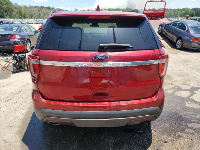 1FM5K7B89HGC46877 - 2017 FORD EXPLORER BURGUNDY photo 6