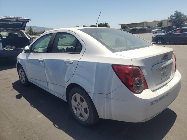 1G1JA5SH2F4163017 - 2015 CHEVROLET SONIC LS WHITE photo 2