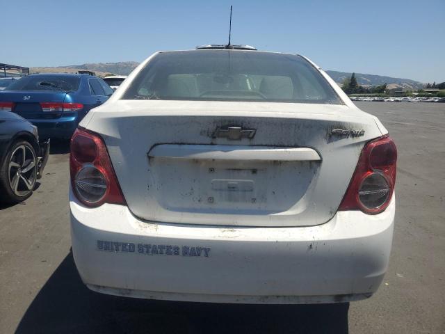 1G1JA5SH2F4163017 - 2015 CHEVROLET SONIC LS WHITE photo 6