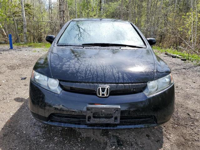 2HGFA169X8H113756 - 2008 HONDA CIVIC EXL BLACK photo 5