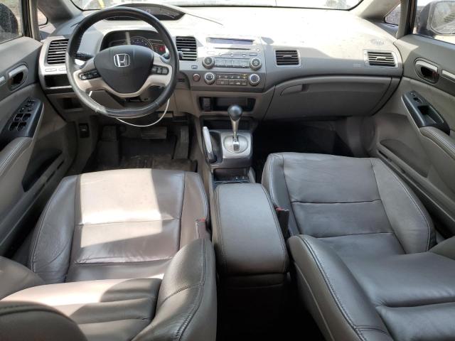 2HGFA169X8H113756 - 2008 HONDA CIVIC EXL BLACK photo 8