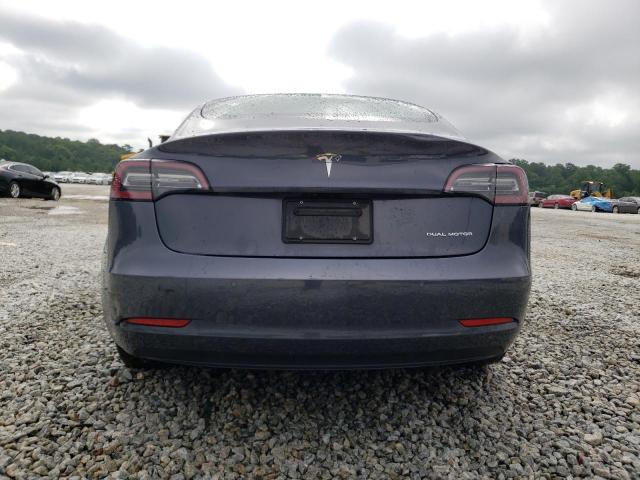 5YJ3E1EB7NF196560 - 2022 TESLA MODEL 3 GRAY photo 6